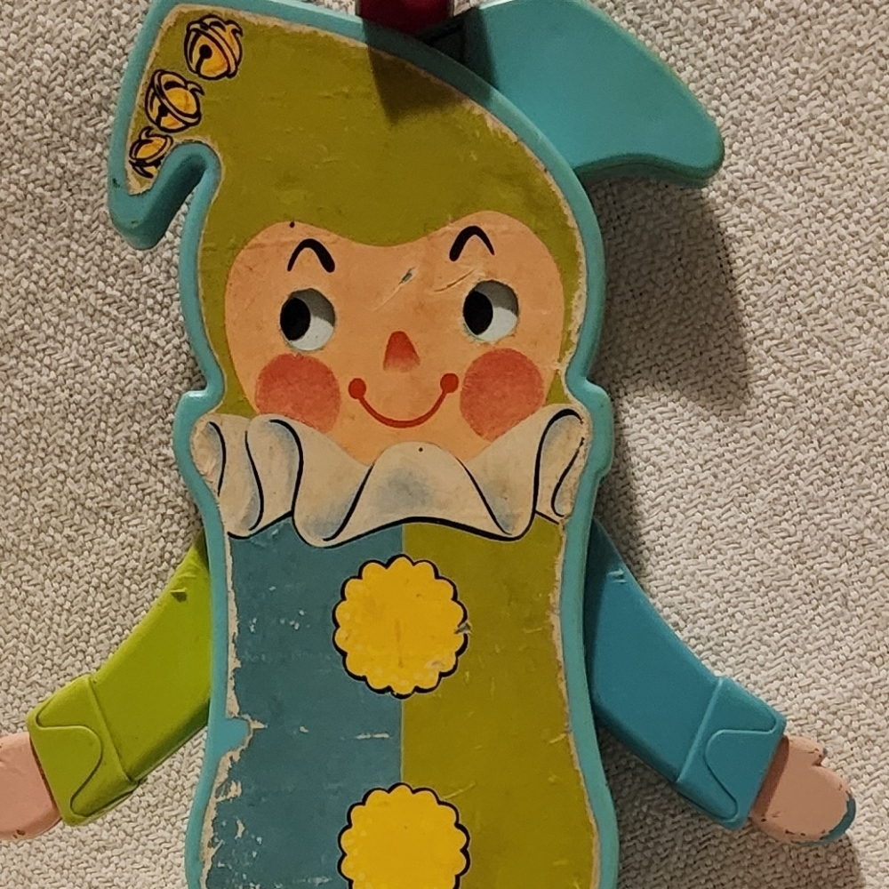 Fisher-Price Blue and Green Jumping Jack  Learning Toy - Picture 2 of 5